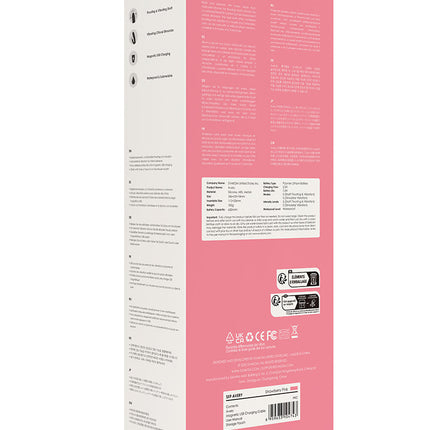 Svakom - Avery - Stotende Rabbit Vibrator - Strawberry Pink-Erotiekvoordeel.nl