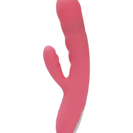 Svakom - Avery - Stotende Rabbit Vibrator - Strawberry Pink-Erotiekvoordeel.nl