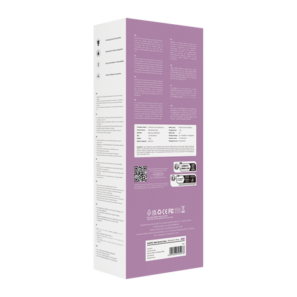 Svakom - Mini Emma Neo - Interactieve Compacte Wand Vibrator - Paars-Erotiekvoordeel.nl