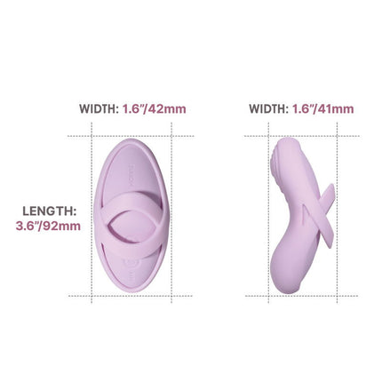 SVAKOM - Echo 2 - Flexibele Vinger Vibrator - App Control - Pink Lilac-Erotiekvoordeel.nl