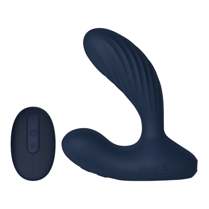 Svakom - Connexion Series Vick Neo 2 - Prostaat Vibrator - App Control - Donkerblauw-Rimbastore.com