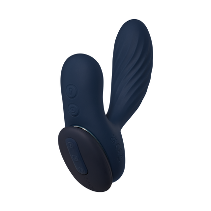 Svakom - Connexion Series Vick Neo 2 - Prostaat Vibrator - App Control - Donkerblauw-Rimbastore.com