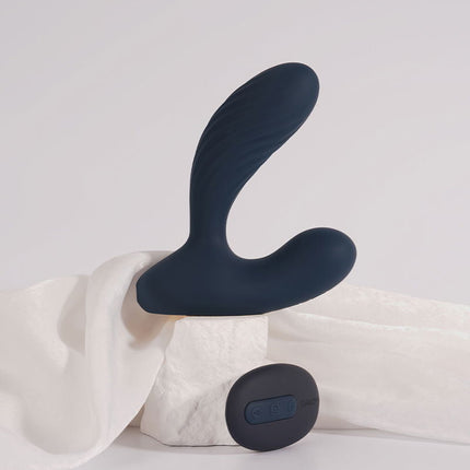 Svakom - Connexion Series Vick Neo 2 - Prostaat Vibrator - App Control - Donkerblauw-Rimbastore.com