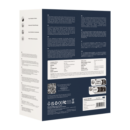 Svakom - Iker Neo - Perineum & Prostaat Vibrator - App Control - Donkerblauw-Rimbastore.com