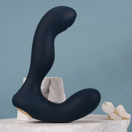 Svakom - Iker Neo - Perineum & Prostaat Vibrator - App Control - Donkerblauw-Rimbastore.com