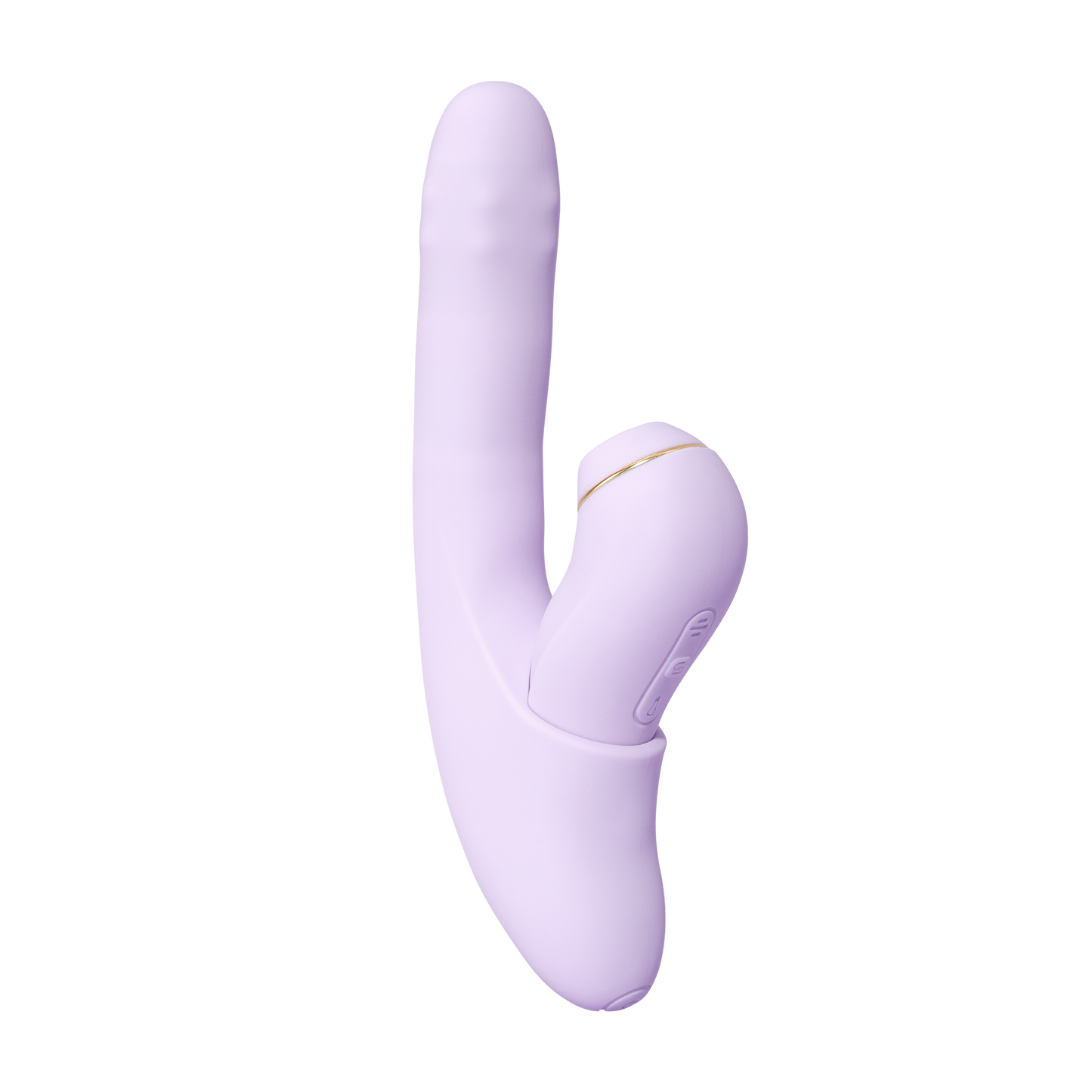 Svakom - DuoGlow – Stotende en Roterende Kralen Vibrator met Pulserende`Stimulator – Lila-Rimbastore.com