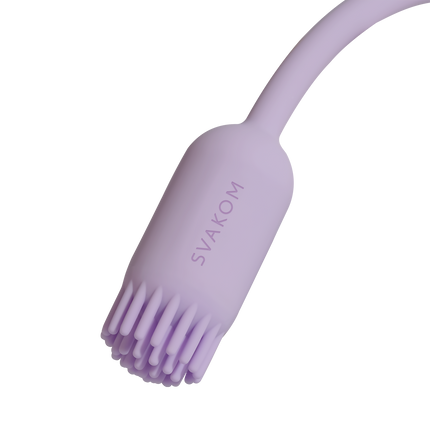 Svakom – Plume – Kugelvibrator mit flexiblem Klitorisstimulator – Pastell-Lila