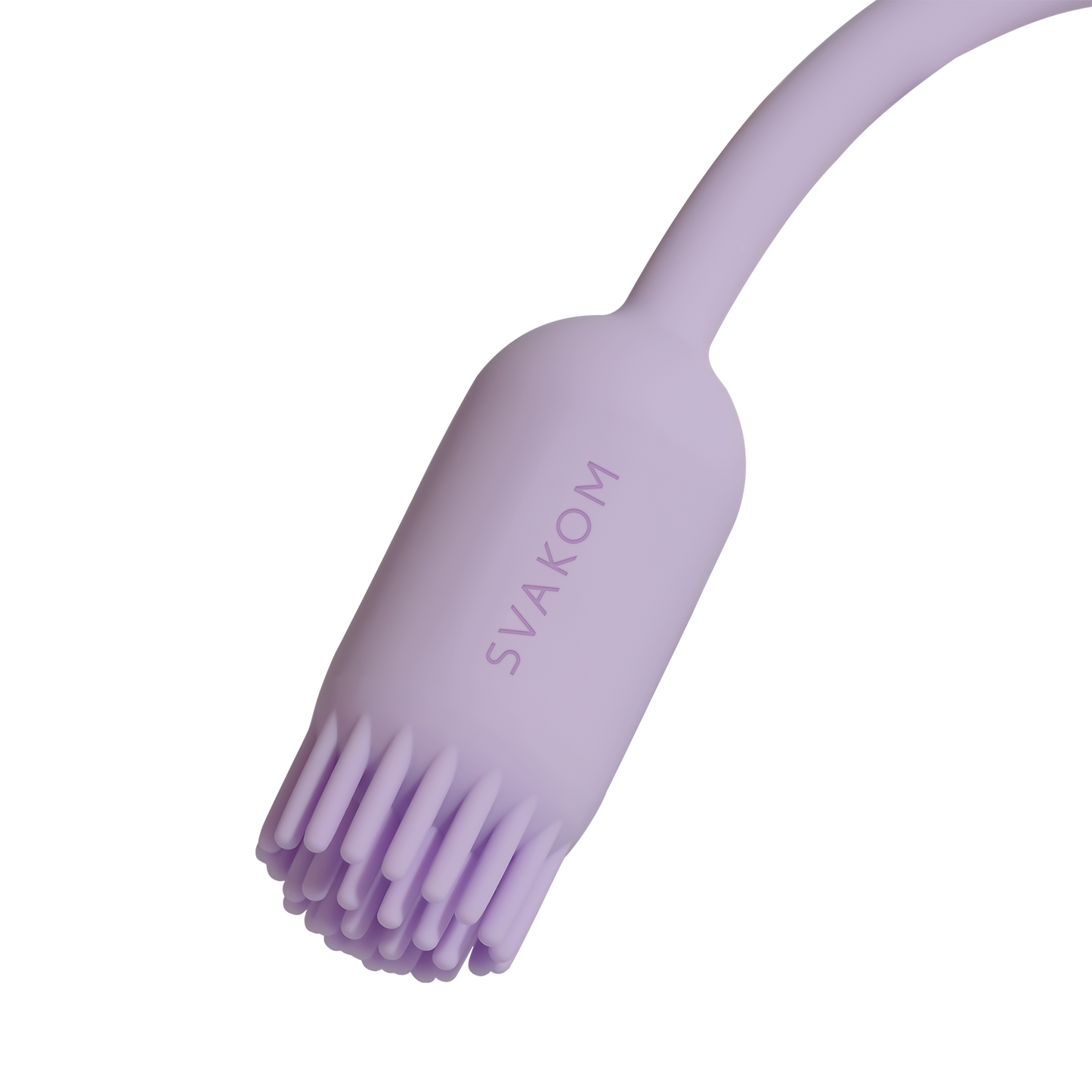 Svakom - Plume - Bullet Vibrator with Flexible Clitoral Stimulator - Pastel Lilac