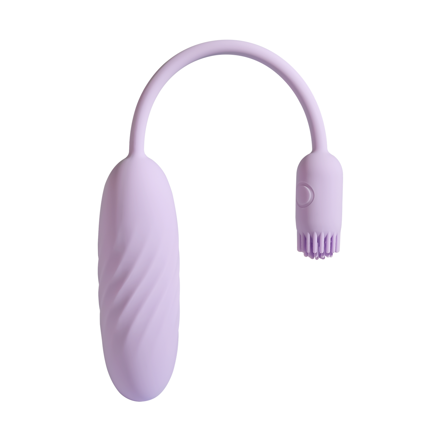Svakom - Plume - Bullet Vibrator with Flexible Clitoral Stimulator - Pastel Lilac