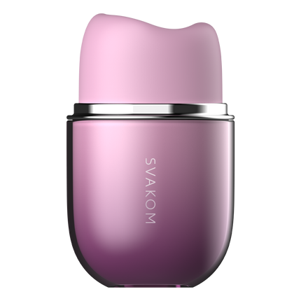 Svakom - Klitty - Estimulador de clítoris con función de lamido y succión - Dusty Lavender