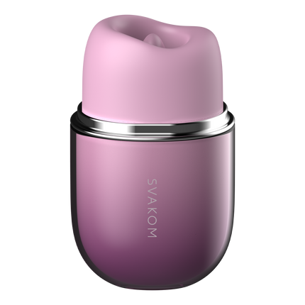 Svakom - Klitty - Estimulador de clítoris con función de lamido y succión - Dusty Lavender