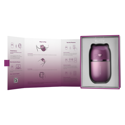 Svakom - Klitty - Estimulador de clítoris con función de lamido y succión - Dusty Lavender