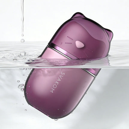 Svakom - Klitty - Estimulador de clítoris con función de lamido y succión - Dusty Lavender