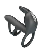 Pretty Love - Matty - Vibrerende Penis Sleeve - Zwart-Rimbastore.com