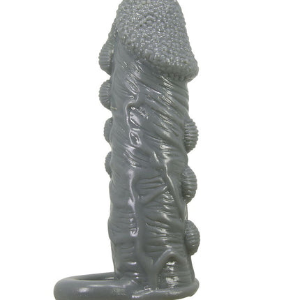 Pretty Love - Faylen - Realistische Penis Sleeve - Donkergrijs-Rimbastore.com