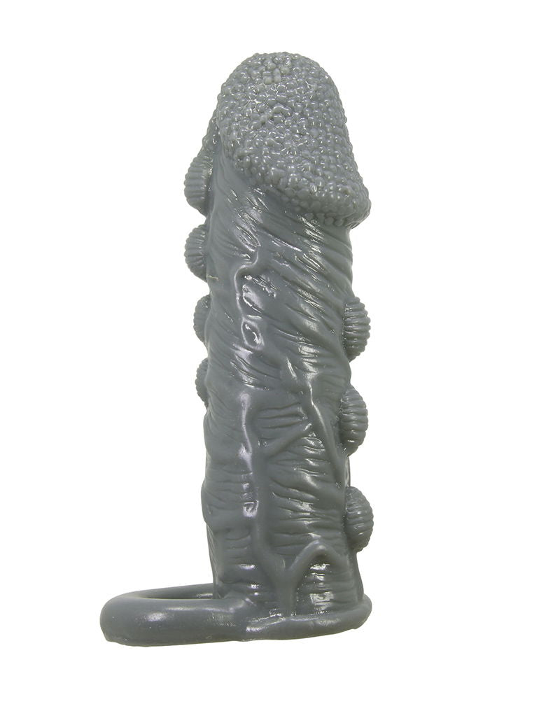 Pretty Love - Faylen - Realistische Penis Sleeve - Donkergrijs-Rimbastore.com
