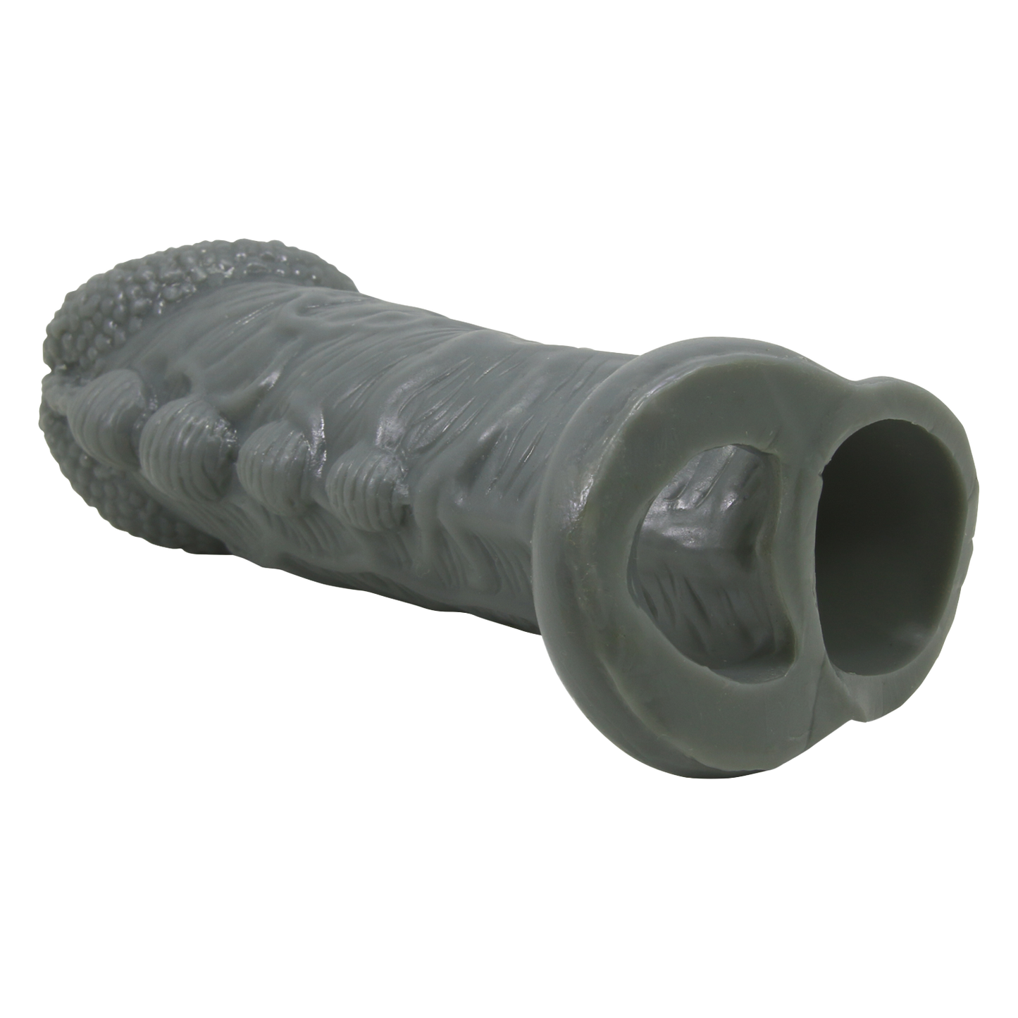 Pretty Love - Faylen - Realistische Penis Sleeve - Donkergrijs-Rimbastore.com