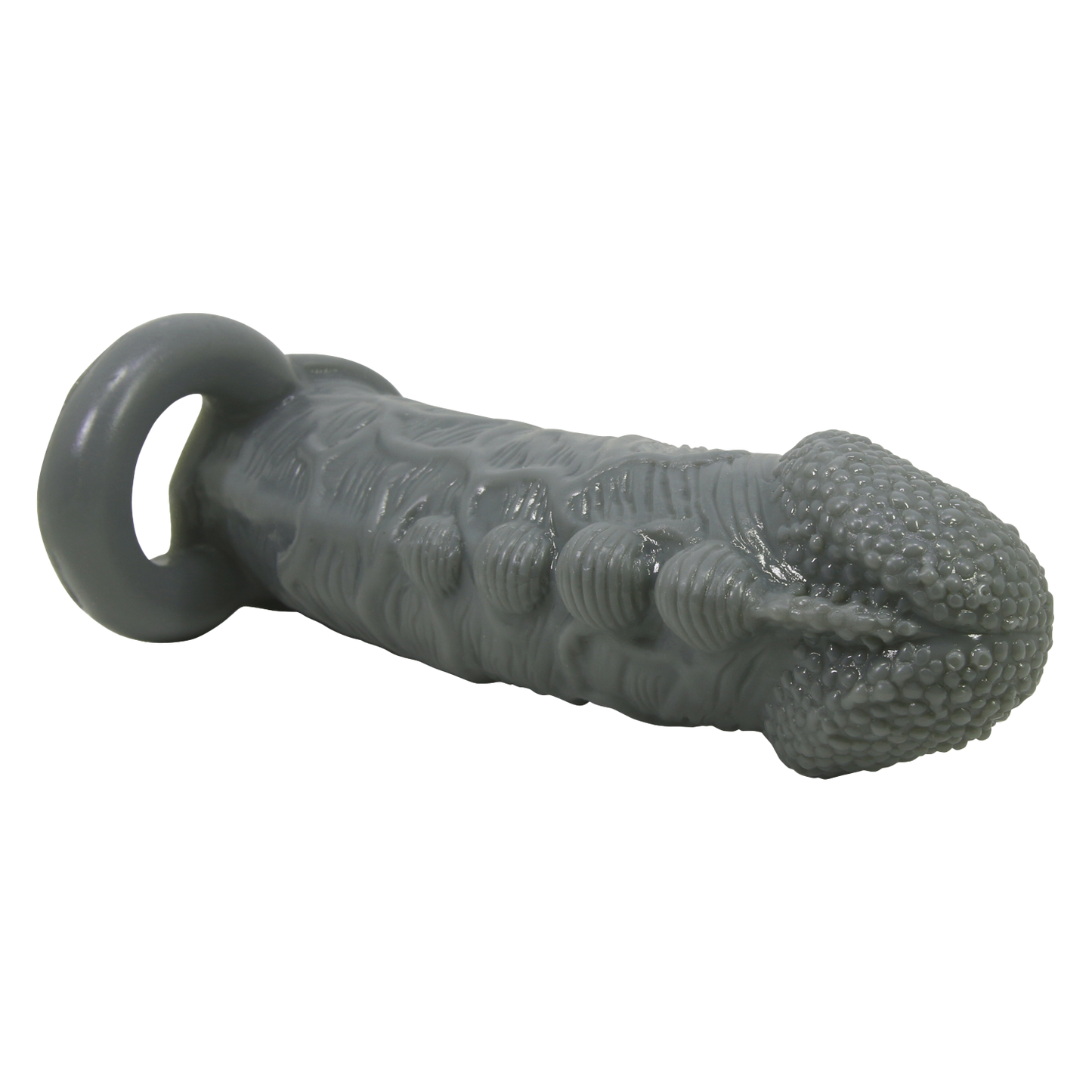 Pretty Love - Faylen - Realistische Penis Sleeve - Donkergrijs-Rimbastore.com