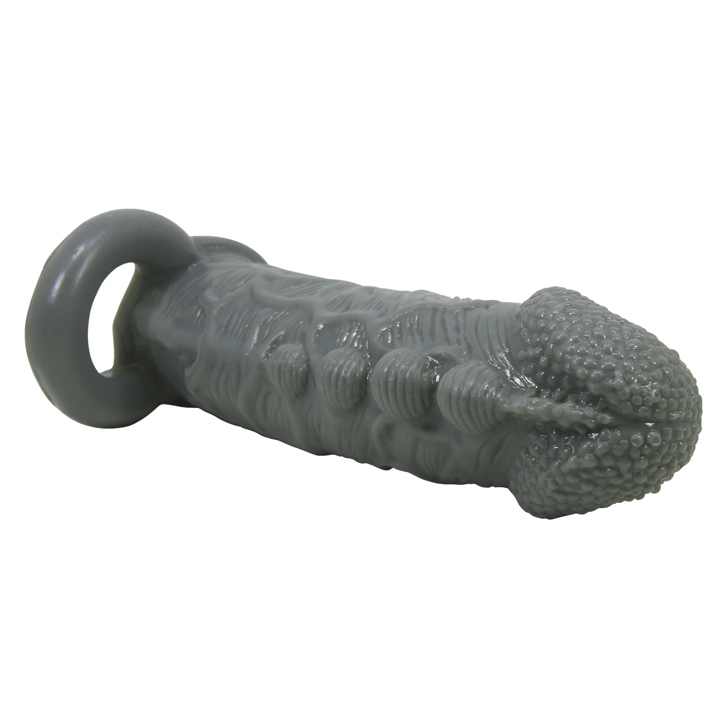 Pretty Love - Faylen - Realistische Penis Sleeve - Donkergrijs-Rimbastore.com