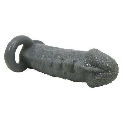 Pretty Love - Faylen - Realistische Penis Sleeve - Donkergrijs-Rimbastore.com