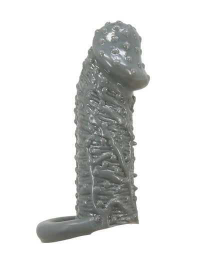 Pretty Love - Fogg - Realistische Penis Sleeve - Donkergrijs-Rimbastore.com