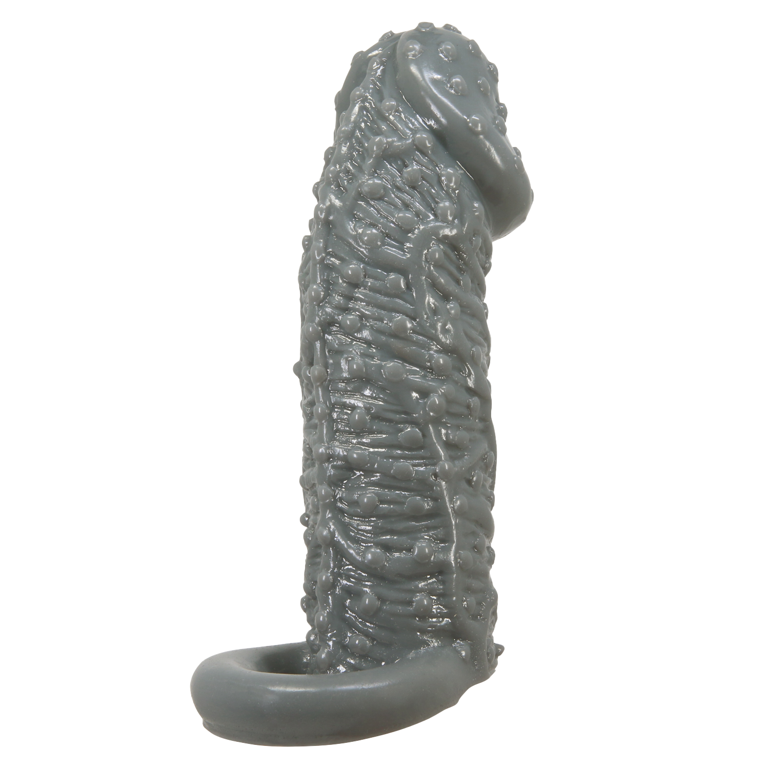 Pretty Love - Fogg - Realistische Penis Sleeve - Donkergrijs-Rimbastore.com