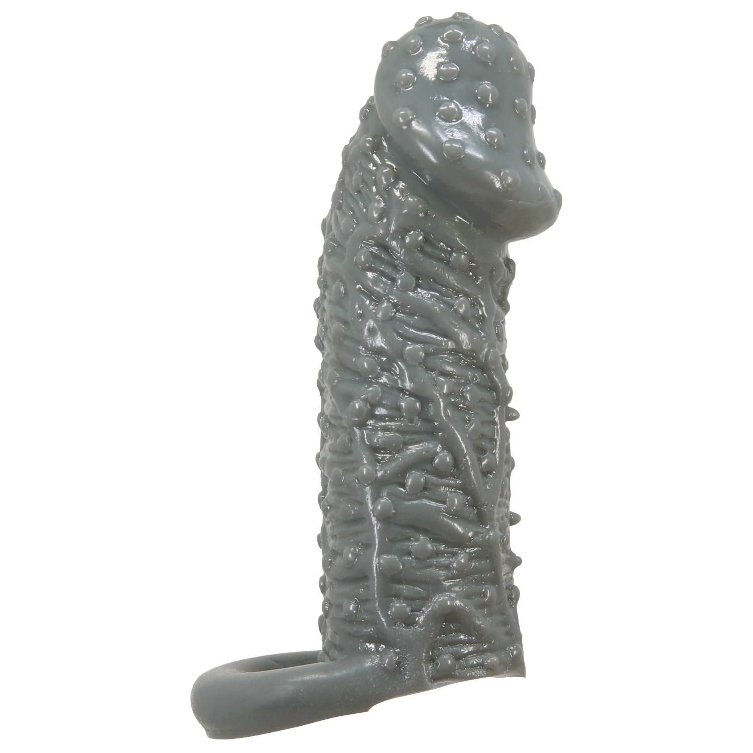 Pretty Love - Fogg - Realistische Penis Sleeve - Donkergrijs-Rimbastore.com