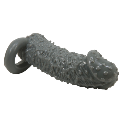 Pretty Love - Fogg - Realistische Penis Sleeve - Donkergrijs-Rimbastore.com