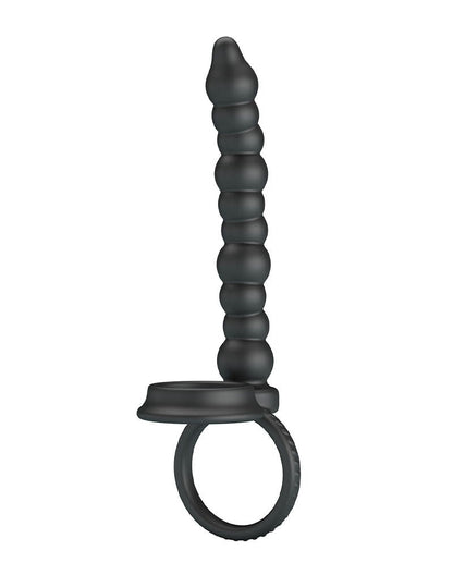 Pretty Love - Dillion - Cockring Anaal Kralen - Zwart-Rimbastore.com