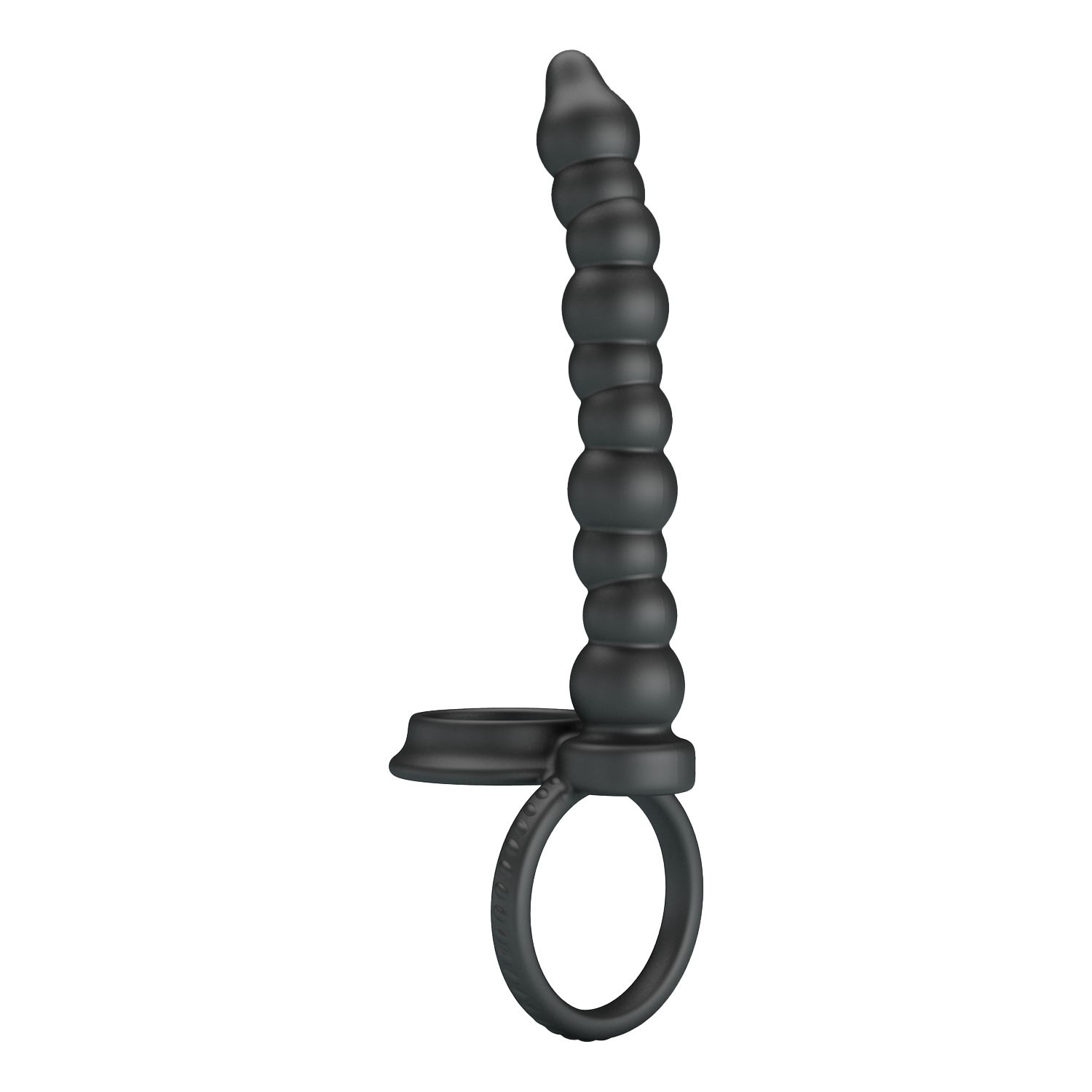 Pretty Love - Dillion - Cockring Anaal Kralen - Zwart-Rimbastore.com