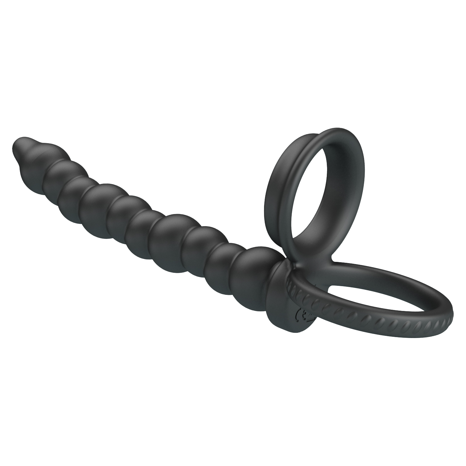 Pretty Love - Dillion - Cockring Anaal Kralen - Zwart-Rimbastore.com