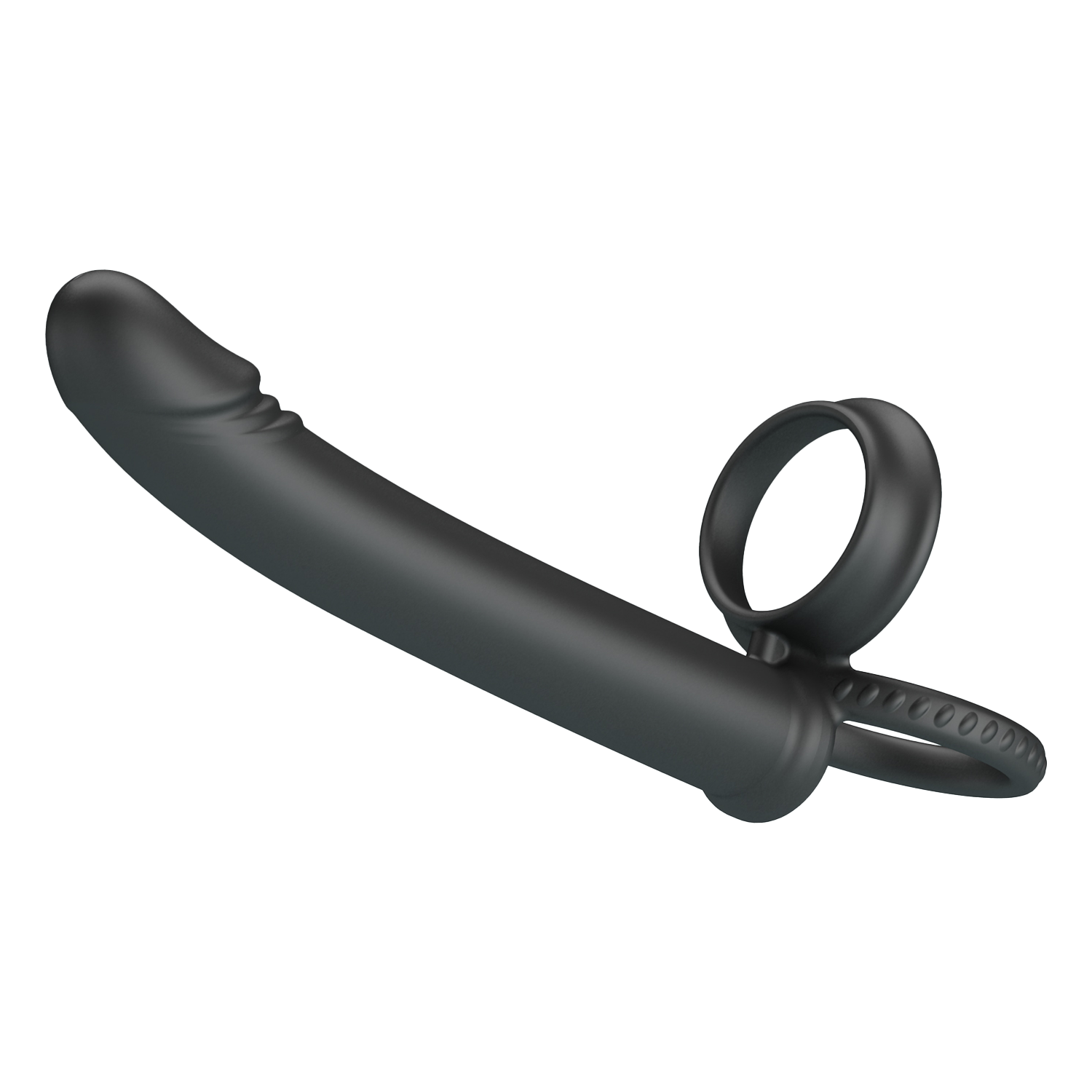 Pretty Love - Moses - Cock en Ball Ring Dildo - Zwart-Rimbastore.com