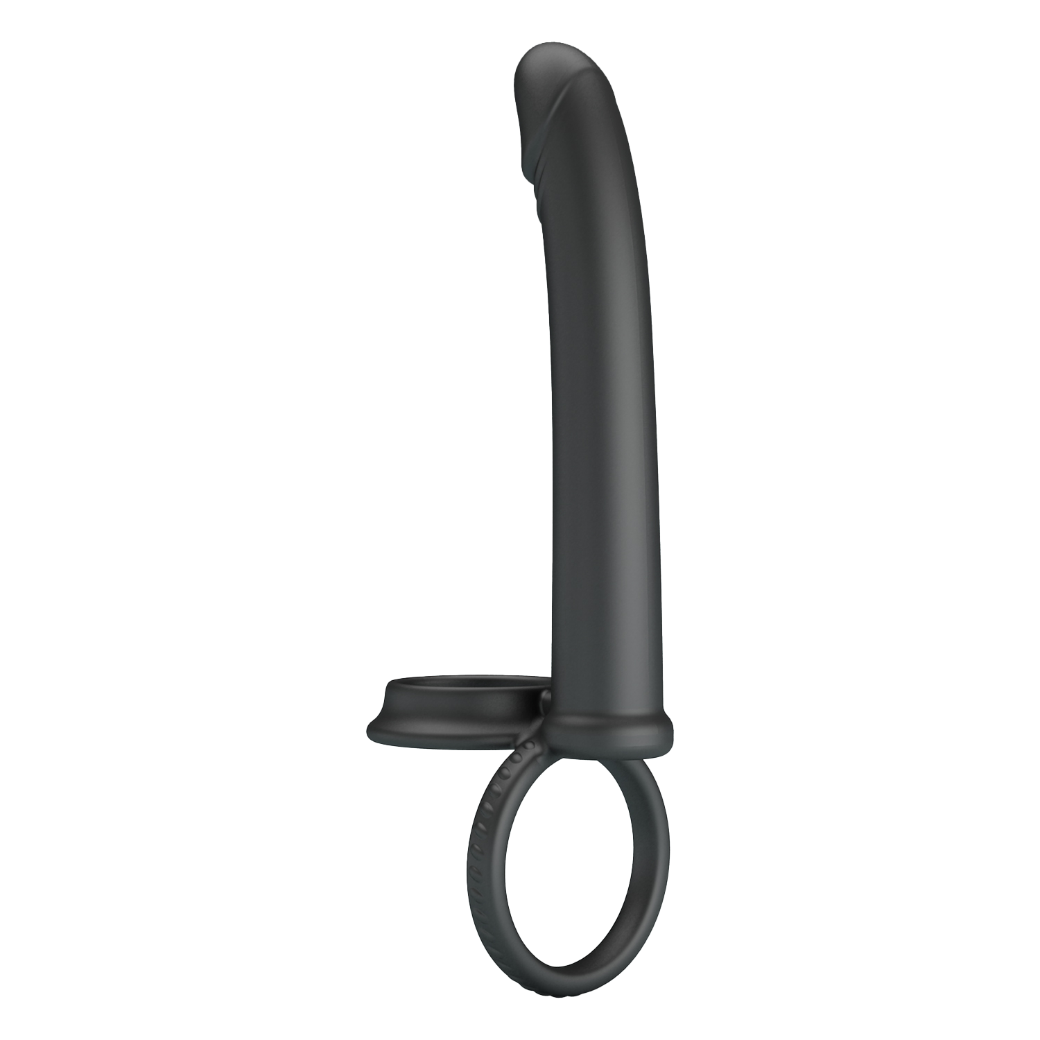 Pretty Love - Moses - Cock en Ball Ring Dildo - Zwart-Rimbastore.com