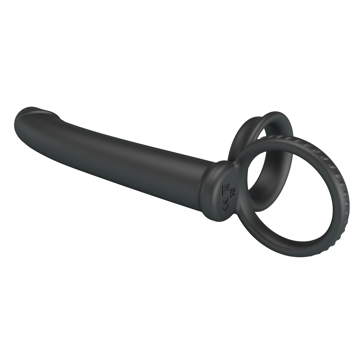 Pretty Love - Moses - Cock en Ball Ring Dildo - Zwart-Rimbastore.com
