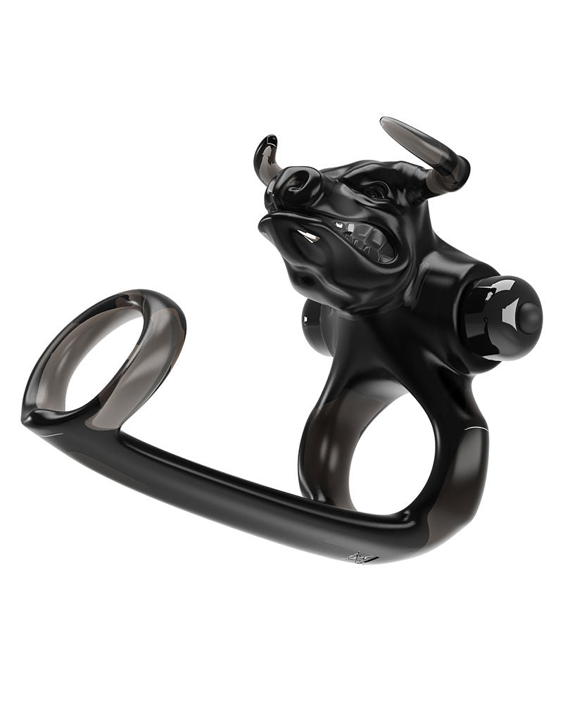 Pretty Love - Bull Warrior - Penisring - Zwart-Rimbastore.com