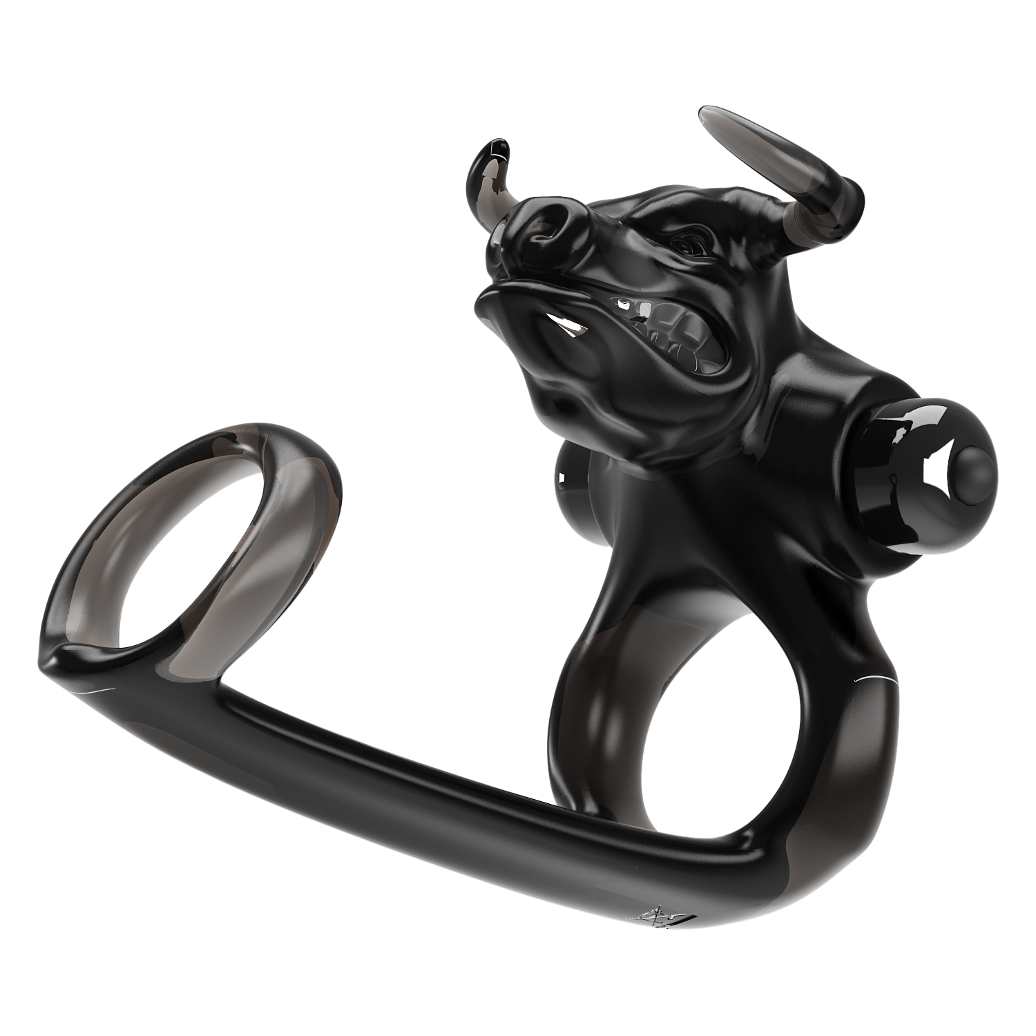 Pretty Love - Bull Warrior - Penisring - Zwart-Rimbastore.com