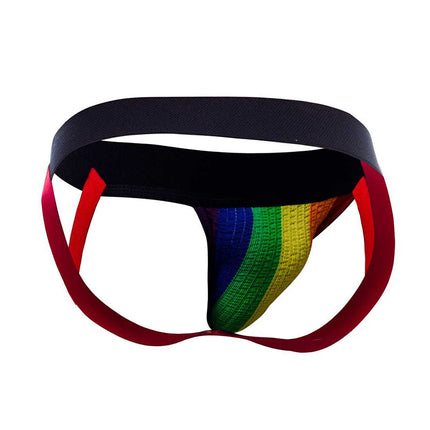 Cut4Men - Sexy Jockstrap - Pride - Rainbow-Erotiekvoordeel.nl
