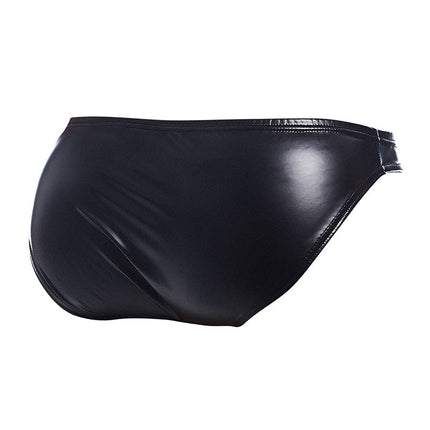 Cut4Men - Sexy Wetlook Herenslip - Boost - Zwart-Erotiekvoordeel.nl