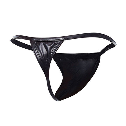 Cut4Men - Sexy Wetlook Herenstring - Boost - Zwart-Erotiekvoordeel.nl