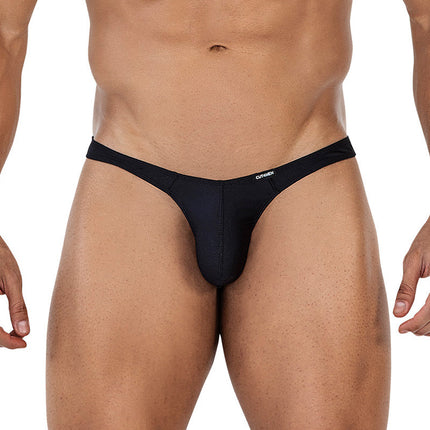 Cut4Men - Sexy Spandex Herenstring - Zwart-Erotiekvoordeel.nl