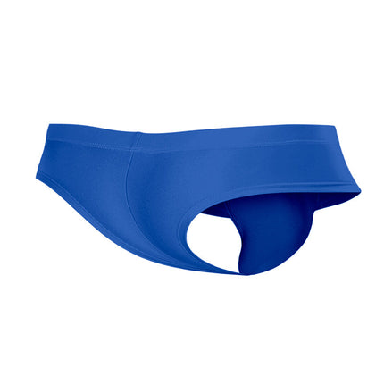 Cut4Men - Spandex Sexy Hybrid Herenslip - Koningsblauw-Erotiekvoordeel.nl