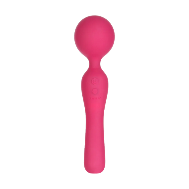 Swan - Sceptre - Vibromasseur Wand double face - Rose