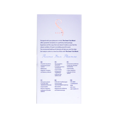 Swan - Era - Mini Wand Vibrator - Lila