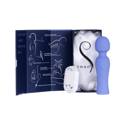 Swan - Era - Mini Wand Vibrator - Lila