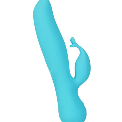 Swan - Kissing - Dual Action Rabbit Vibrator - Türkis
