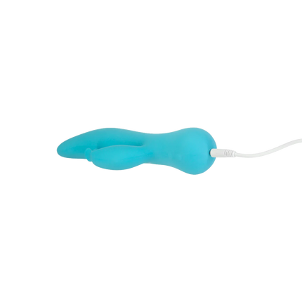 Swan - Kissing - Dual Action Rabbit Vibrator - Türkis