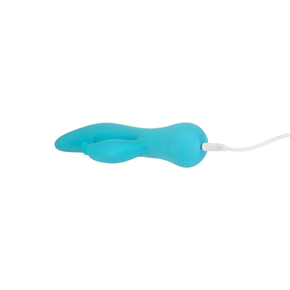 Swan - Kissing - Dual Action Rabbit Vibrator - Türkis