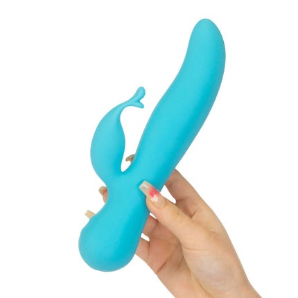 Swan - Kissing - Dual Action Rabbit Vibrator - Türkis