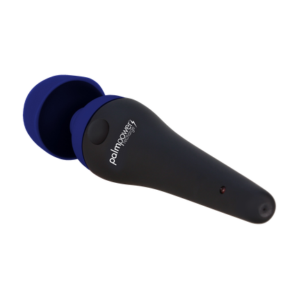 PalmPower - Masseur rechargeable - Tête flexible - Bleu/Noir