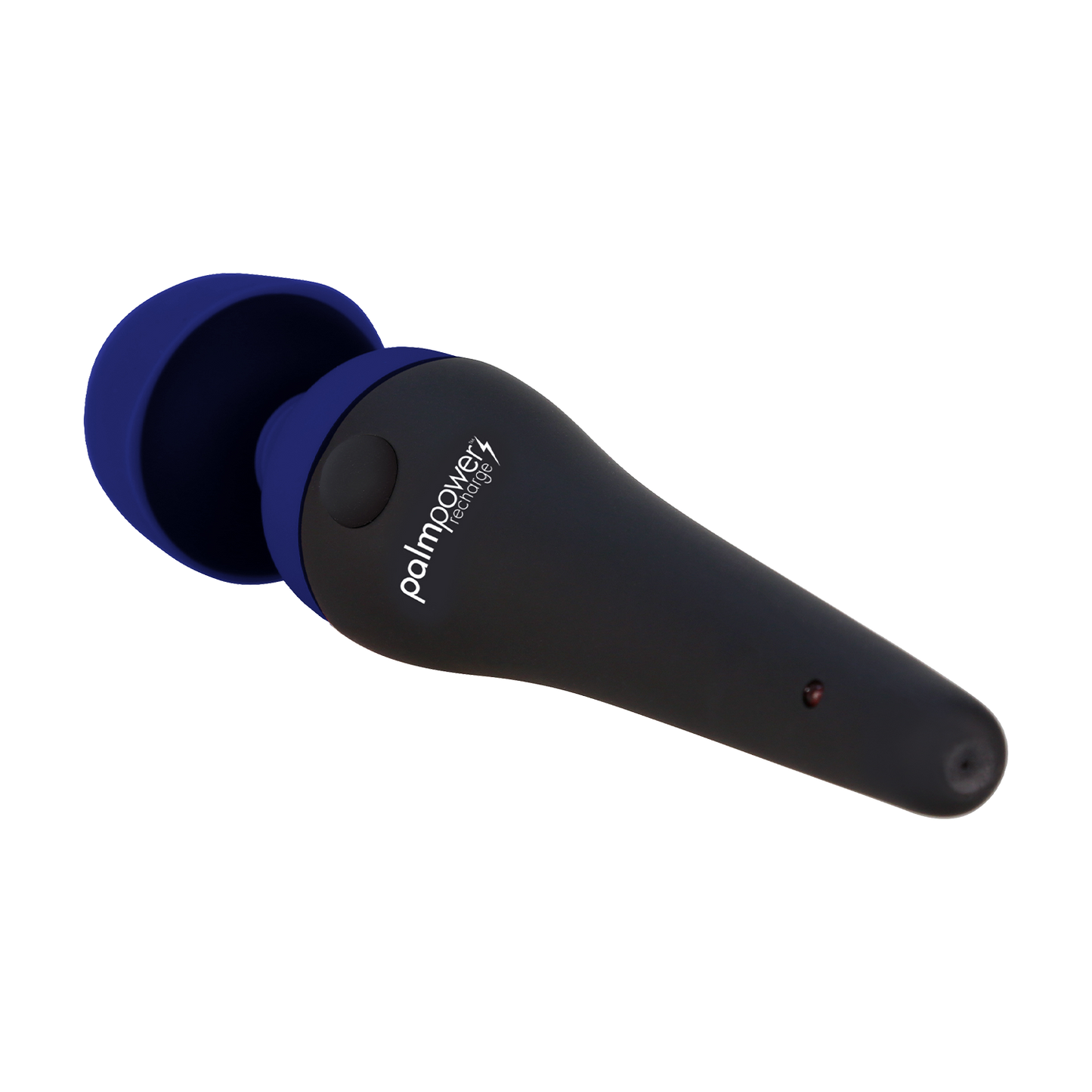 PalmPower - Masseur rechargeable - Tête flexible - Bleu/Noir